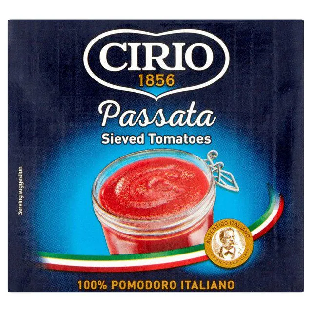 Cirio Passata Sieved Italian Tomatoes 500g