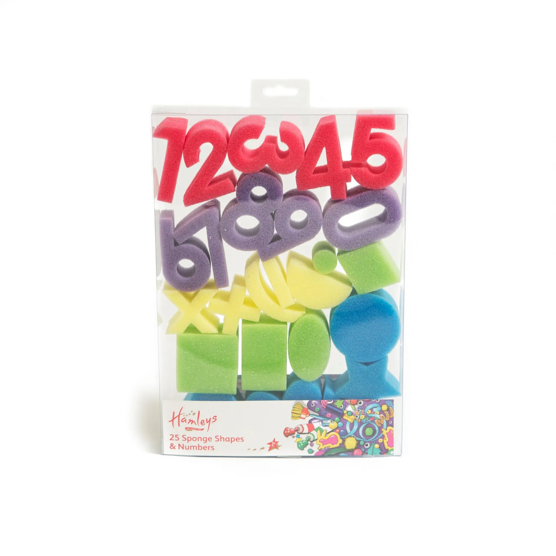 Hamleys® Shapes & Numbers Sponges