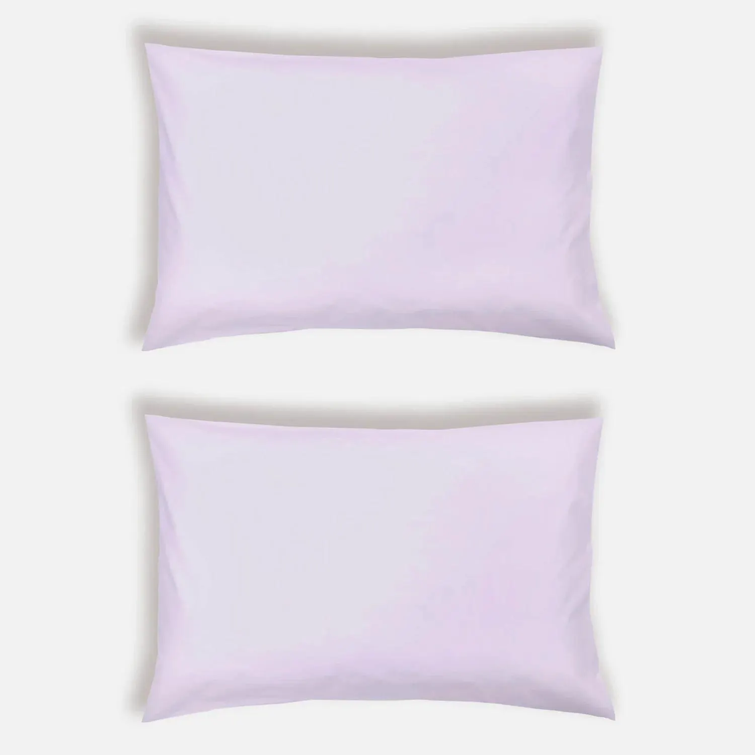 ïn home 200 Thread Count 100% Organic Cotton Pillowcase Pair - Lilac