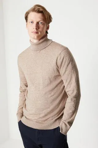 Cotton Rich Roll Neck Jumper