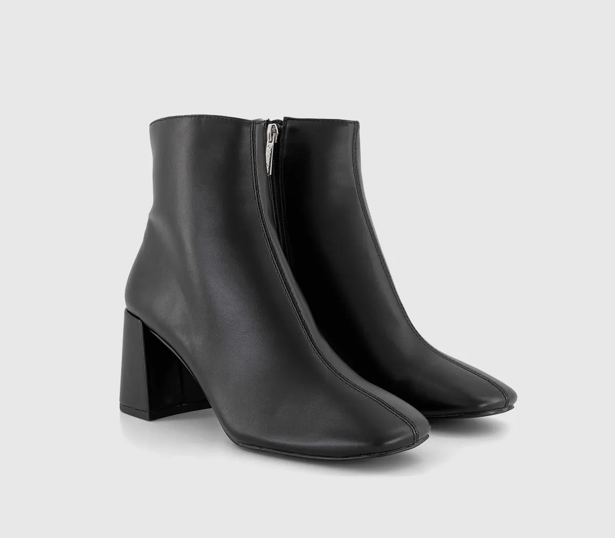 Aurelia Centre Seam Block Heel Boots