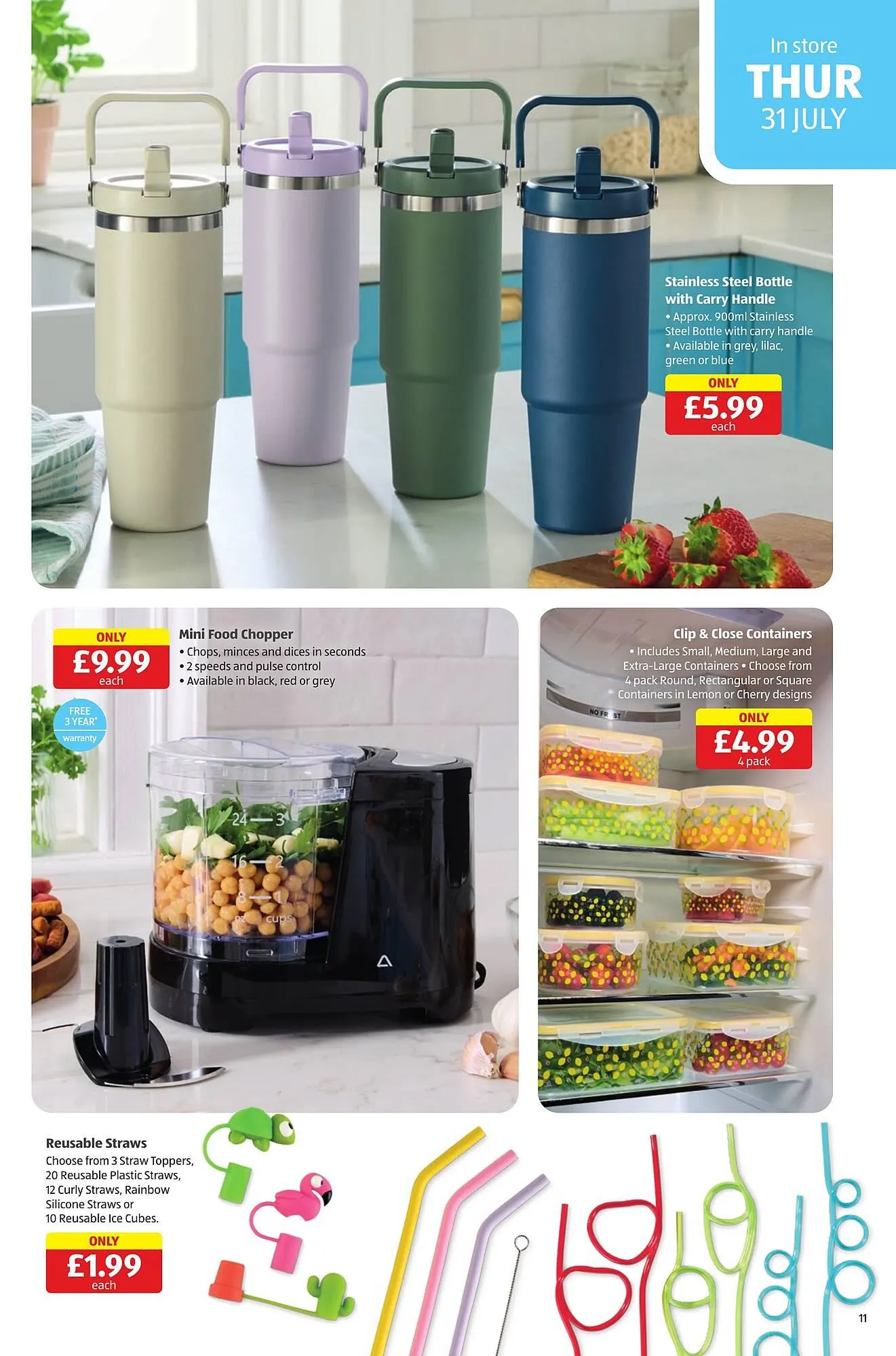 Aldi leaflet from 31 July to 6 August 2025 - Catalogue Page 11