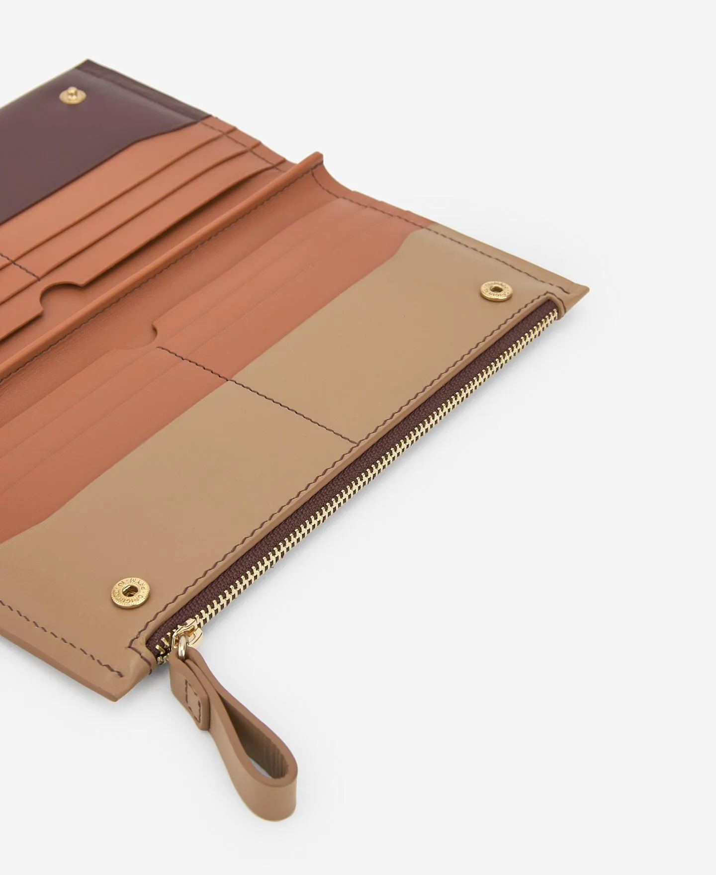 Responsible leather large wallet