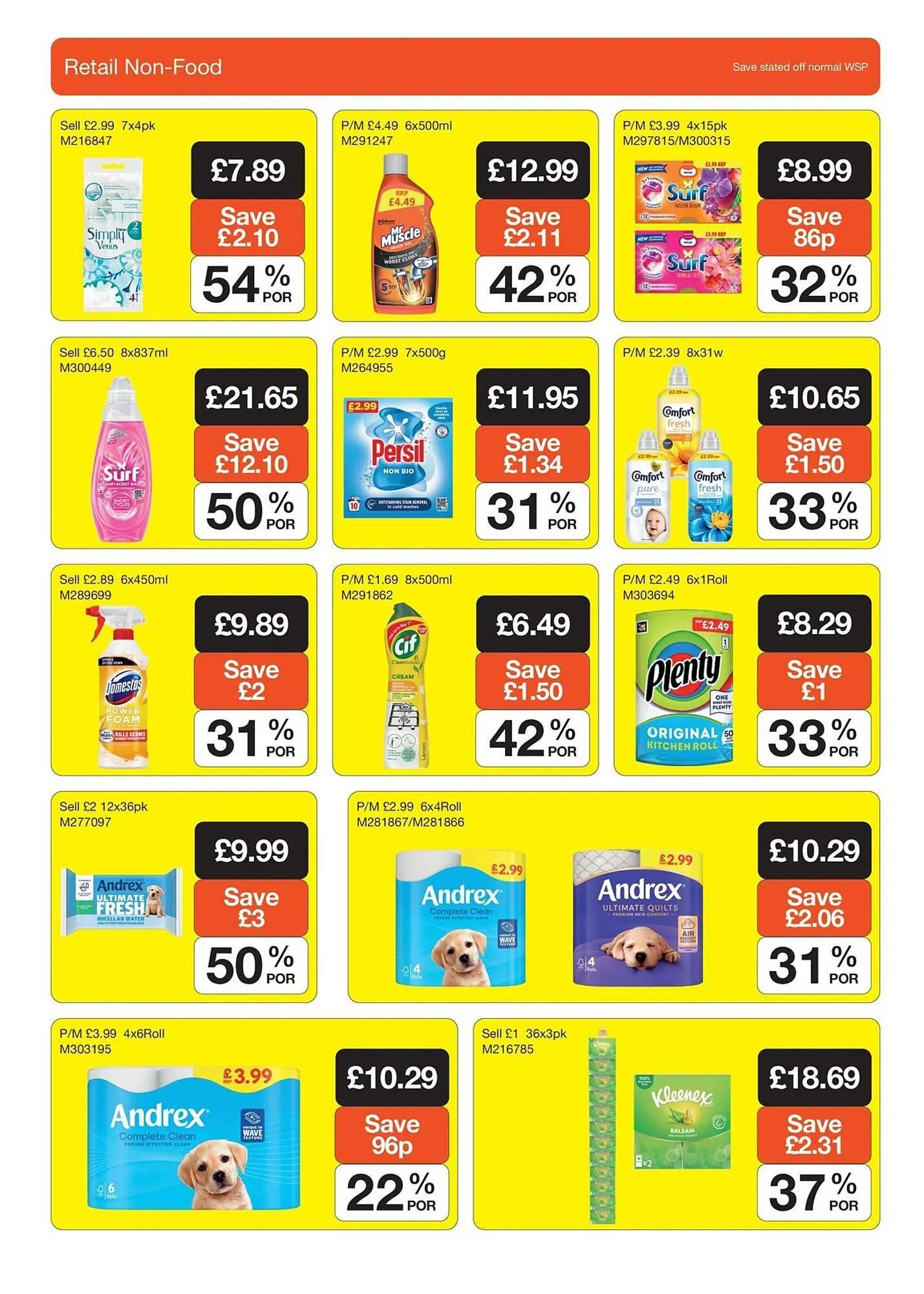 Booker Wholesale brochure from 10 September to 7 October 2025 - Catalogue Page 12