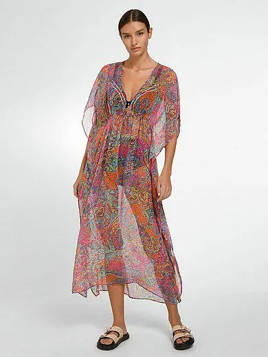 Kaftan with V-neck