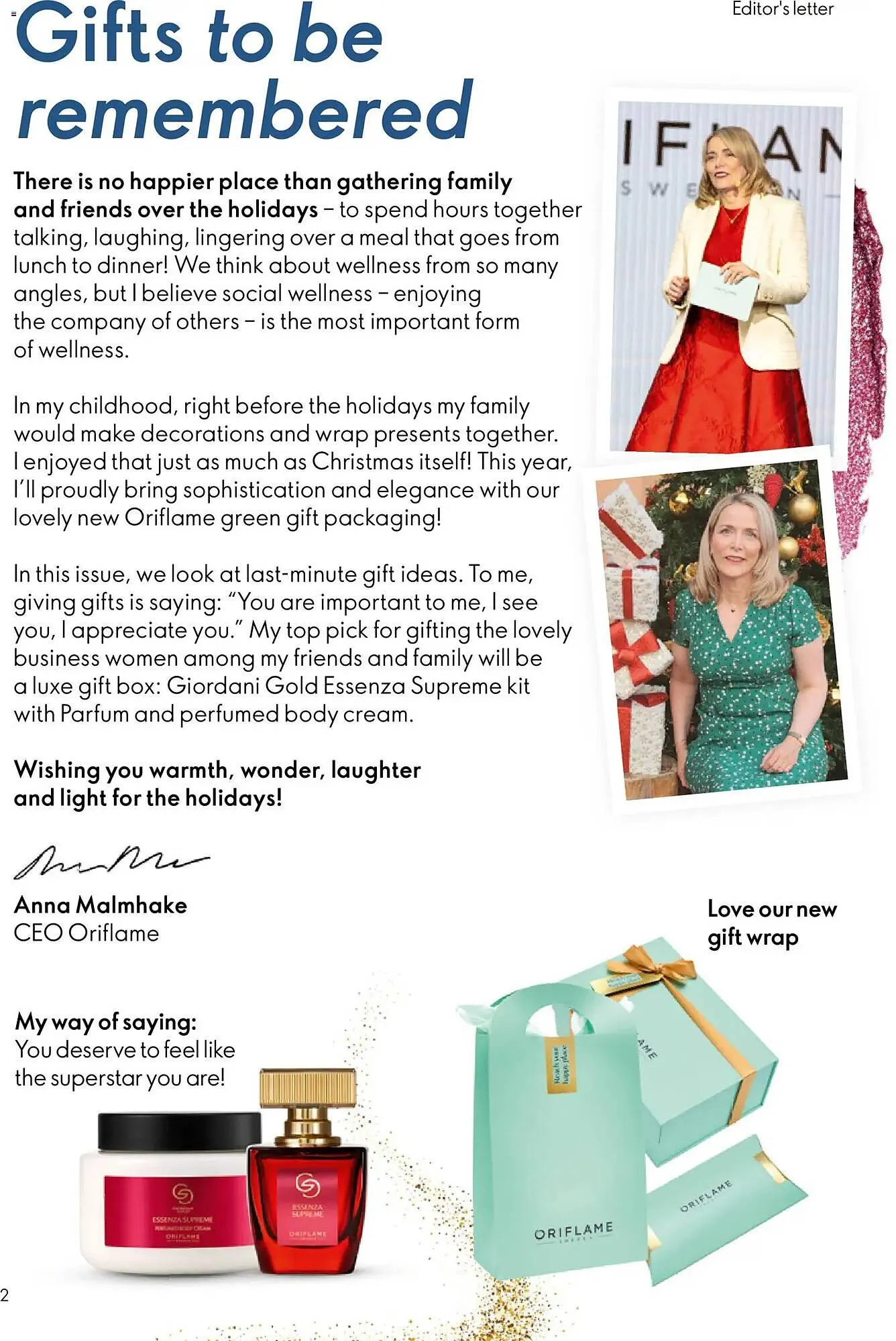 Oriflame catalogue from 3 December to 23 December 2025 - Catalogue Page 2