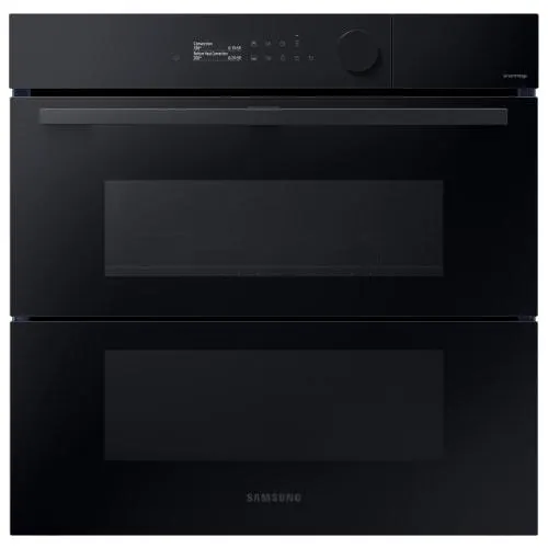 Samsung NV7B5775XAK/U4 A+ Series 5 Dual Cook Flex Smart Oven - Black Glass