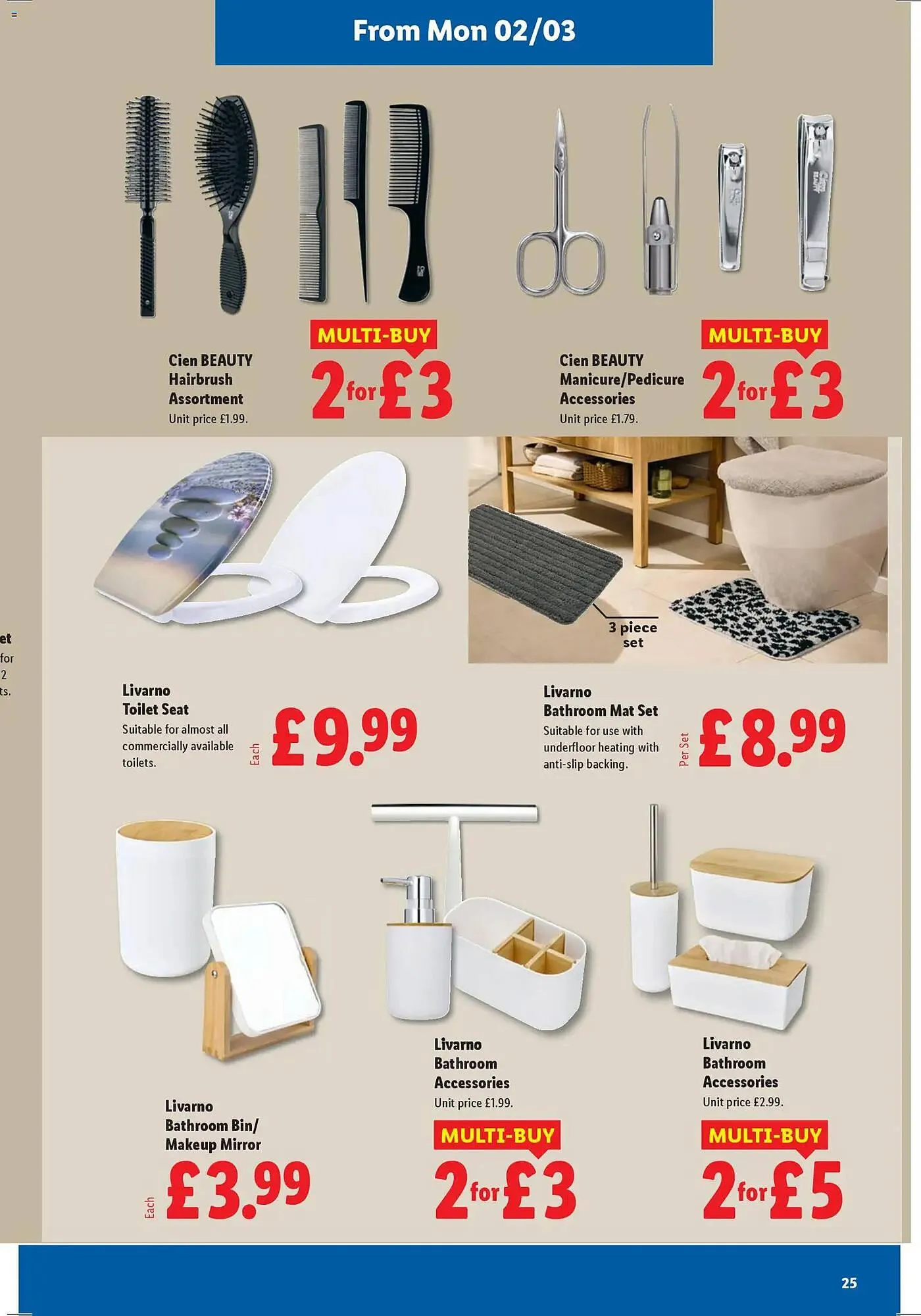 Lidl leaflet from 26 February to 4 March 2026 - Catalogue Page 25