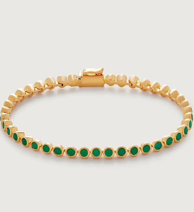 Gemstone Essential Tennis Bracelet