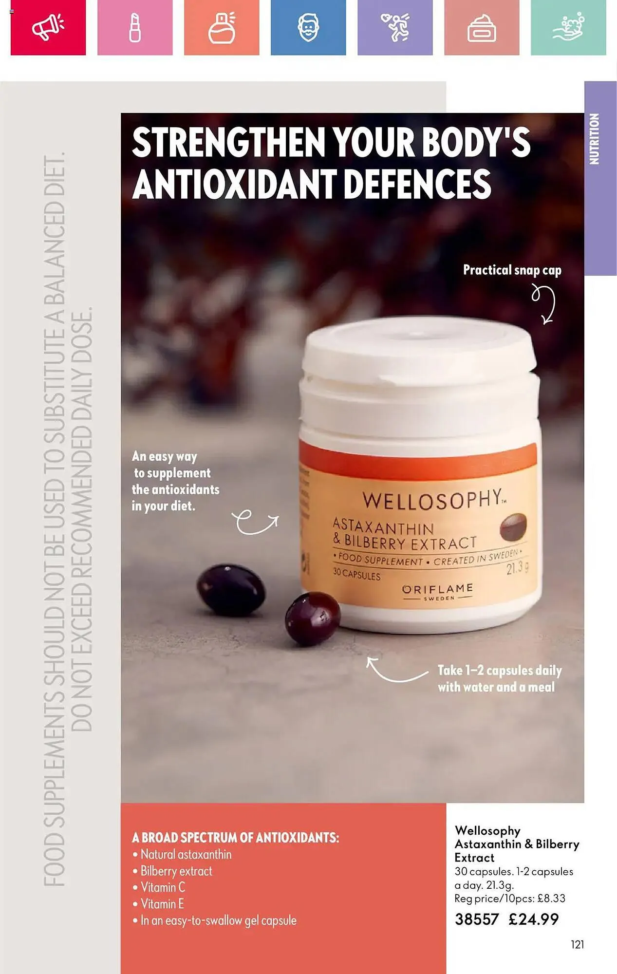 Oriflame leaflet from 31 July to 20 August 2025 - Catalogue Page 121