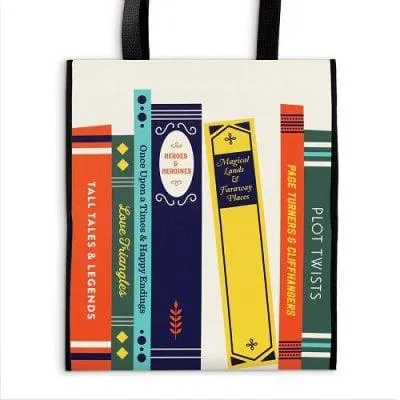 Literary Tales Recycled Tote Bag