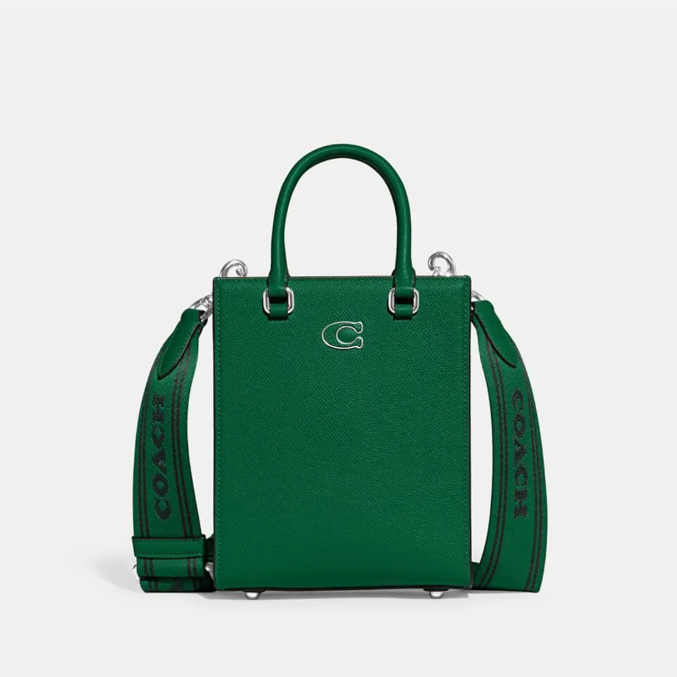 Coach Tote 16 Cross-Grain Leather Bag