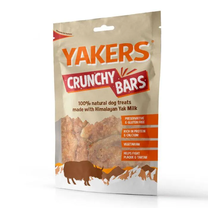 Yakers Crunchy Bars 80g