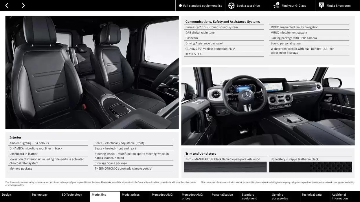 Mercedes Benz New G-Class from 11 October to 11 October 2025 - Catalogue Page 24