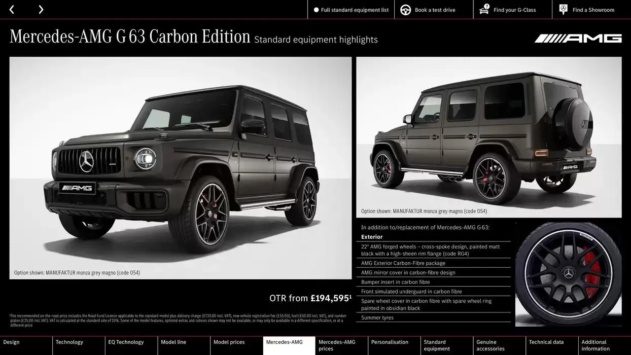 Mercedes Benz New G-Class from 11 October to 11 October 2025 - Catalogue Page 33