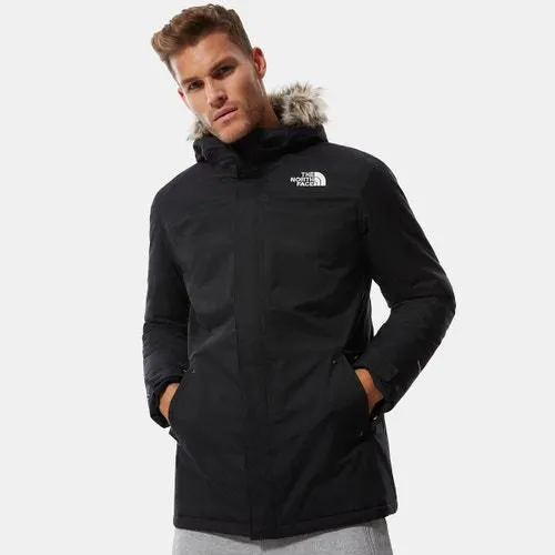 Zaneck Warm Hooded Parka with Faux Fur Trim