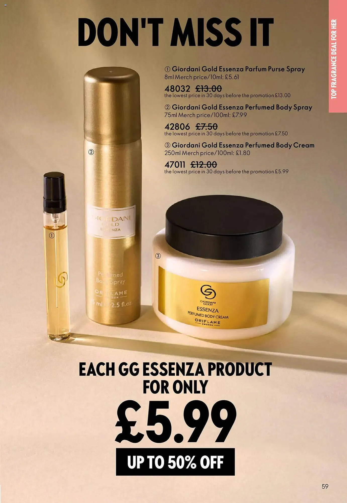 Oriflame catalogue from 6 May to 27 May 2026 - Catalogue Page 59
