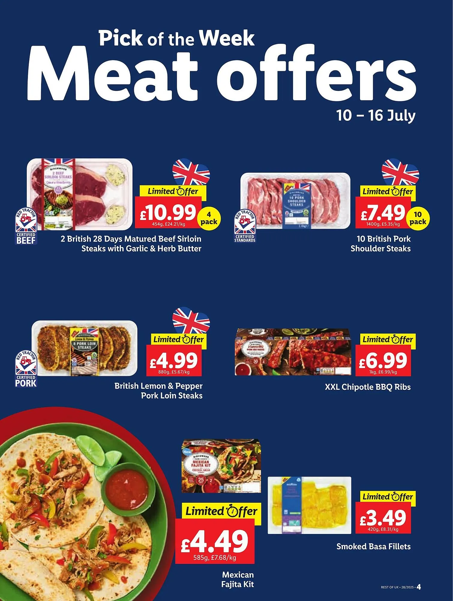 Lidl leaflet from 10 July to 16 July 2025 - Catalogue Page 4