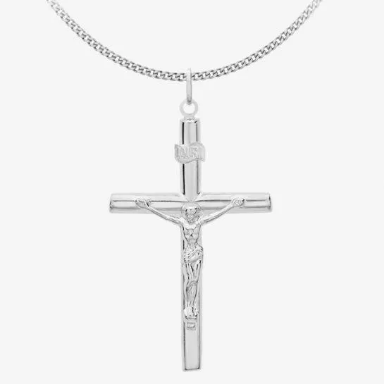 Sterling Silver Crucifix Pendant 8.64.2164