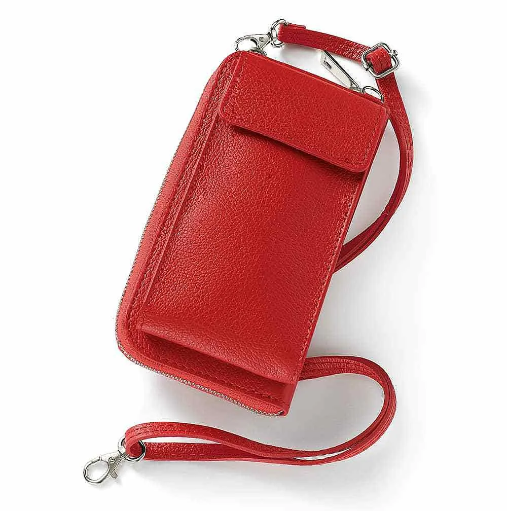 Walk this Way Red Cross-Body Bag