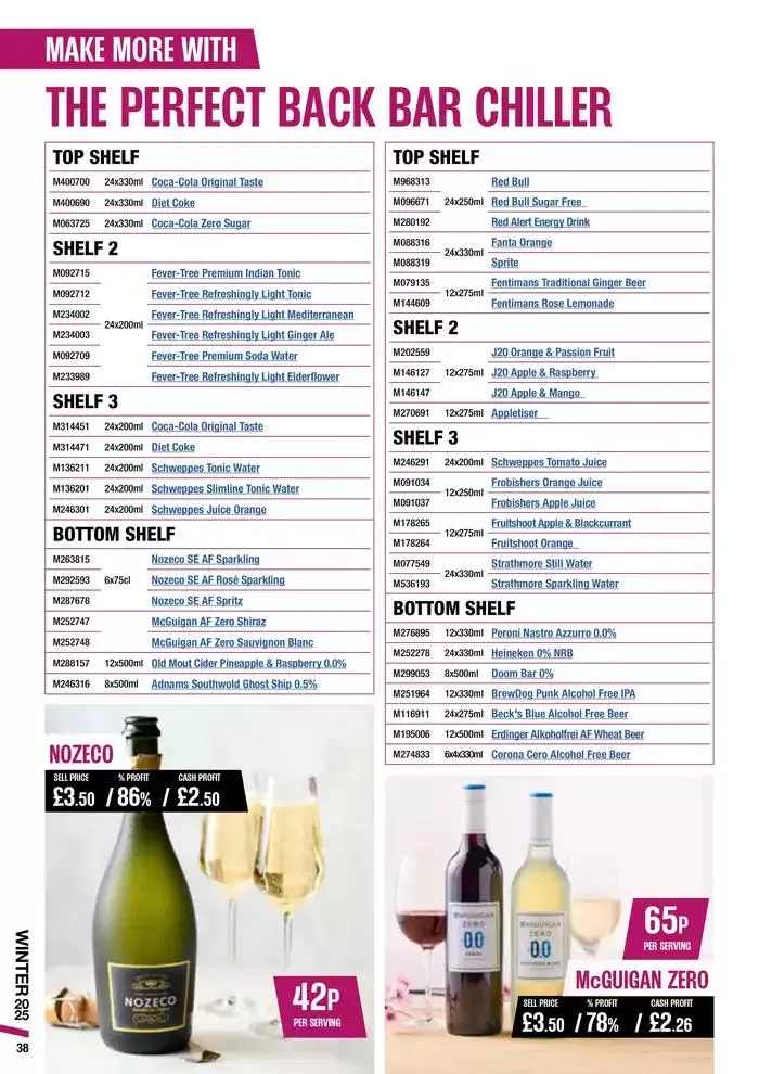 Winter 2025 from 15 January to 4 March 2025 - Catalogue Page 38