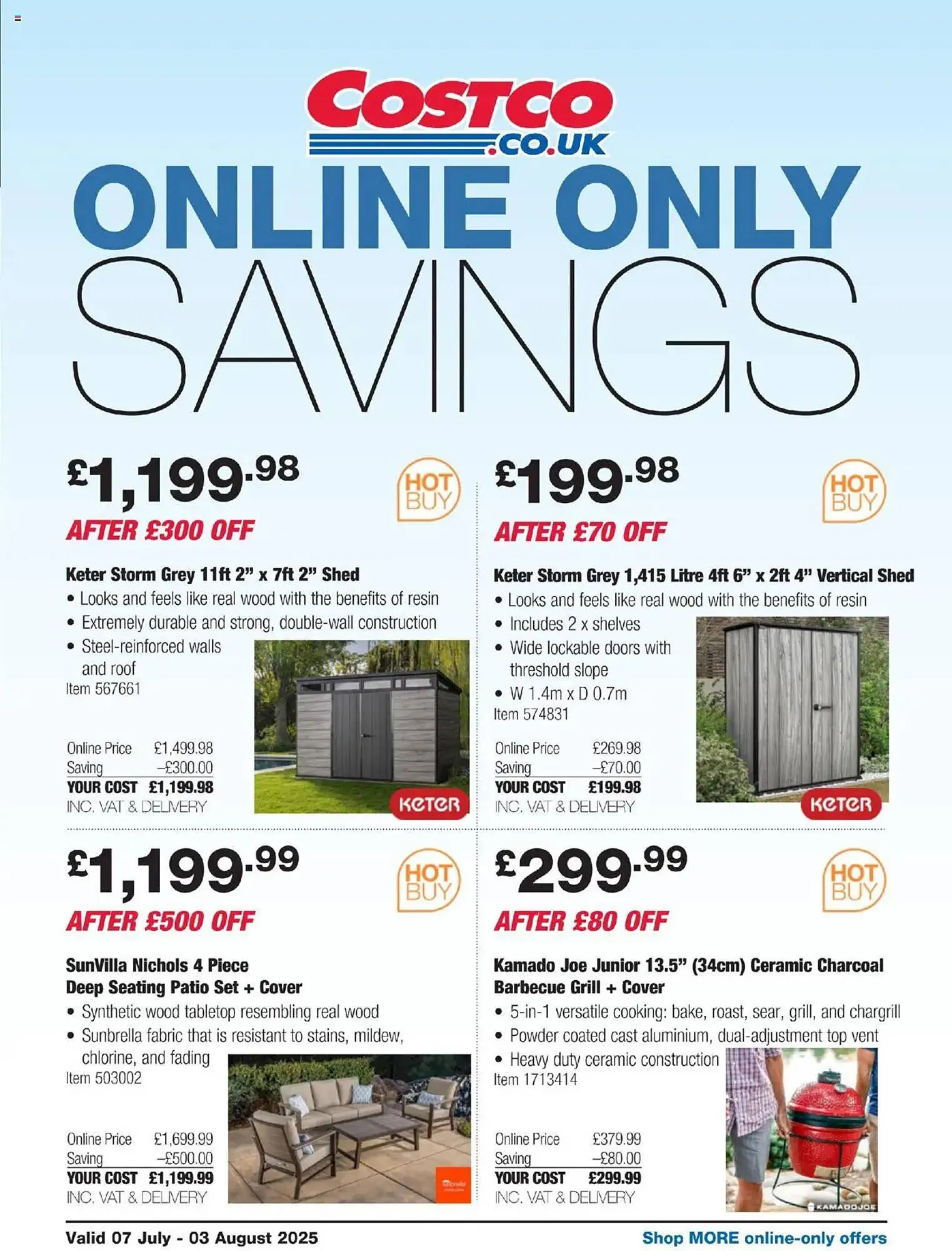 Costco leaflet from 7 July to 3 August 2025 - Catalogue Page 22