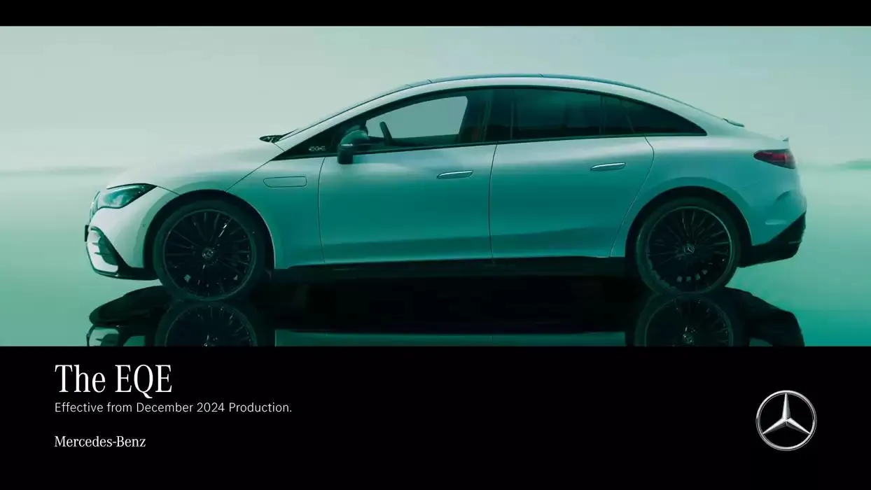 Mercedes Benz EQE Saloon from 24 October to 24 October 2025 - Catalogue Page 1