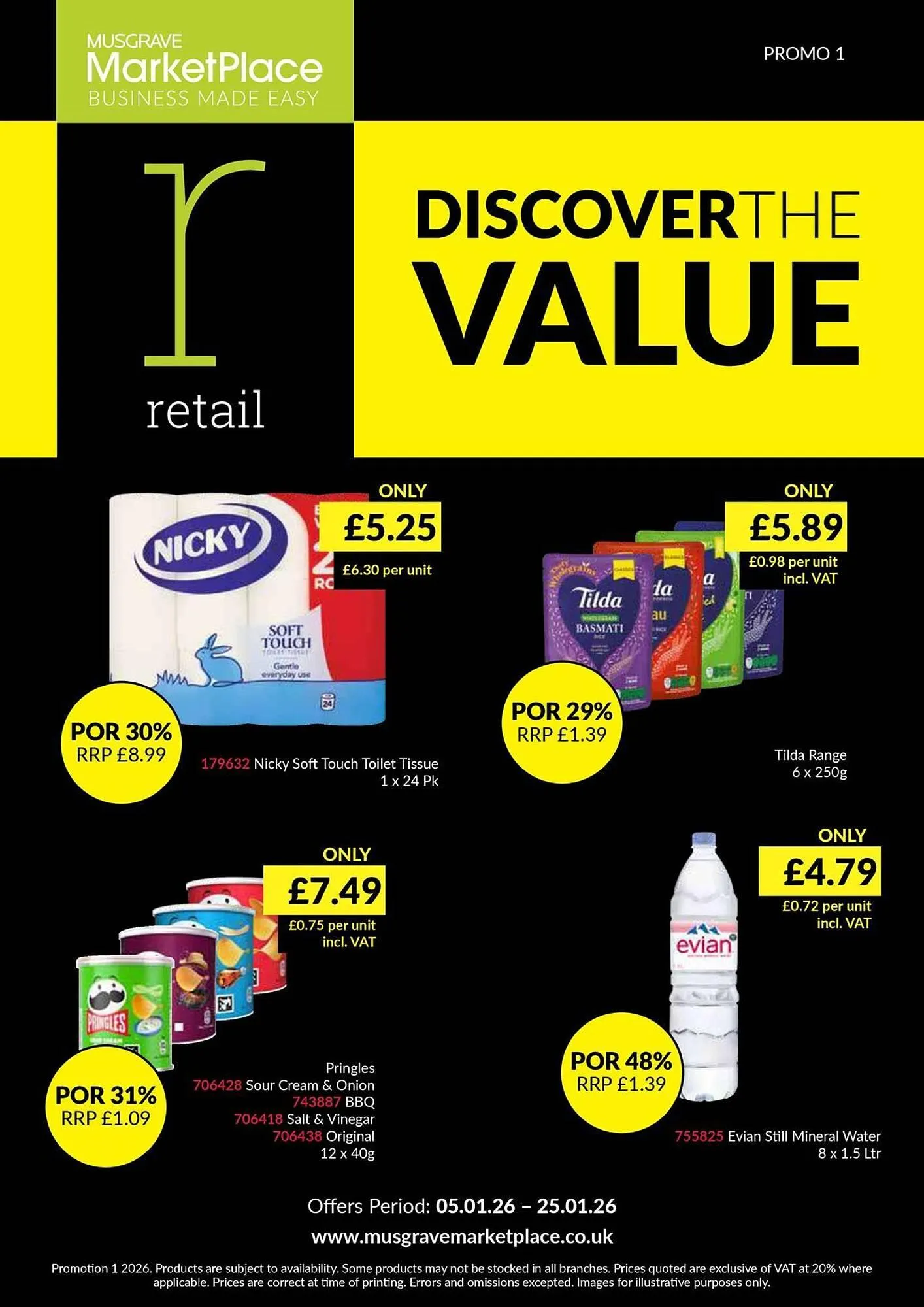 Musgrave MarketPlace leaflet - 1