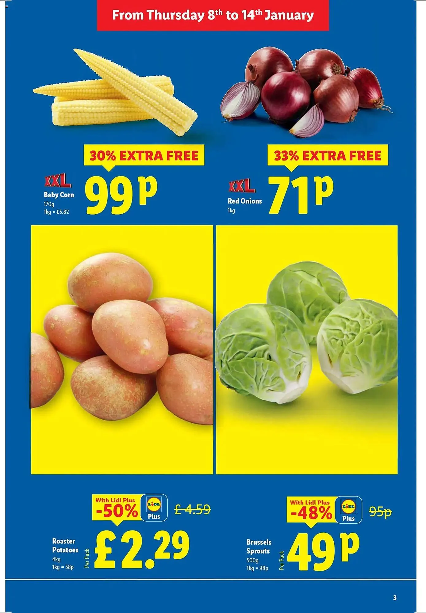 Lidl leaflet from 8 January to 14 January 2026 - Catalogue Page 3