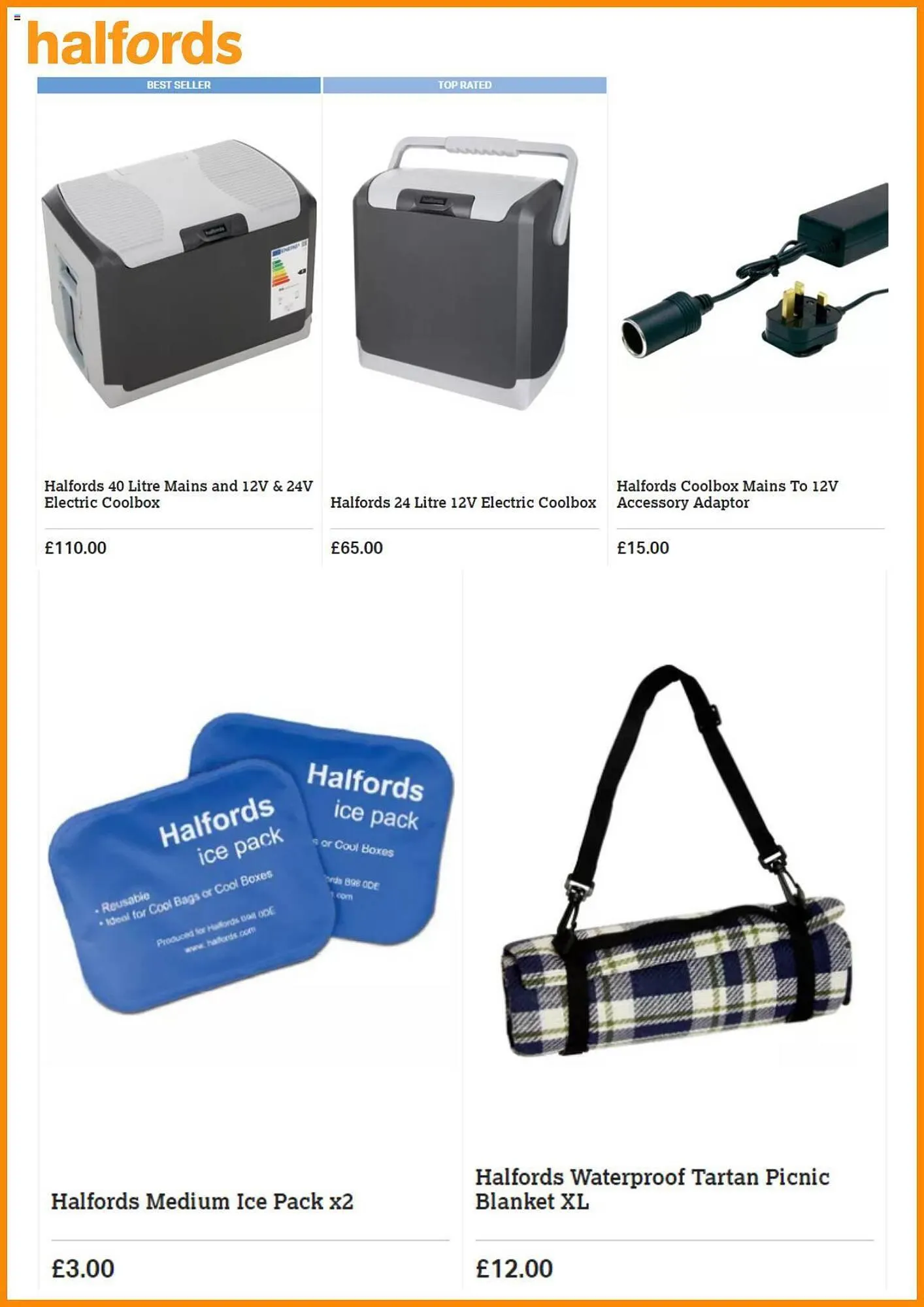Halfords leaflet from 14 June to 31 August 2023 - Catalogue Page 7