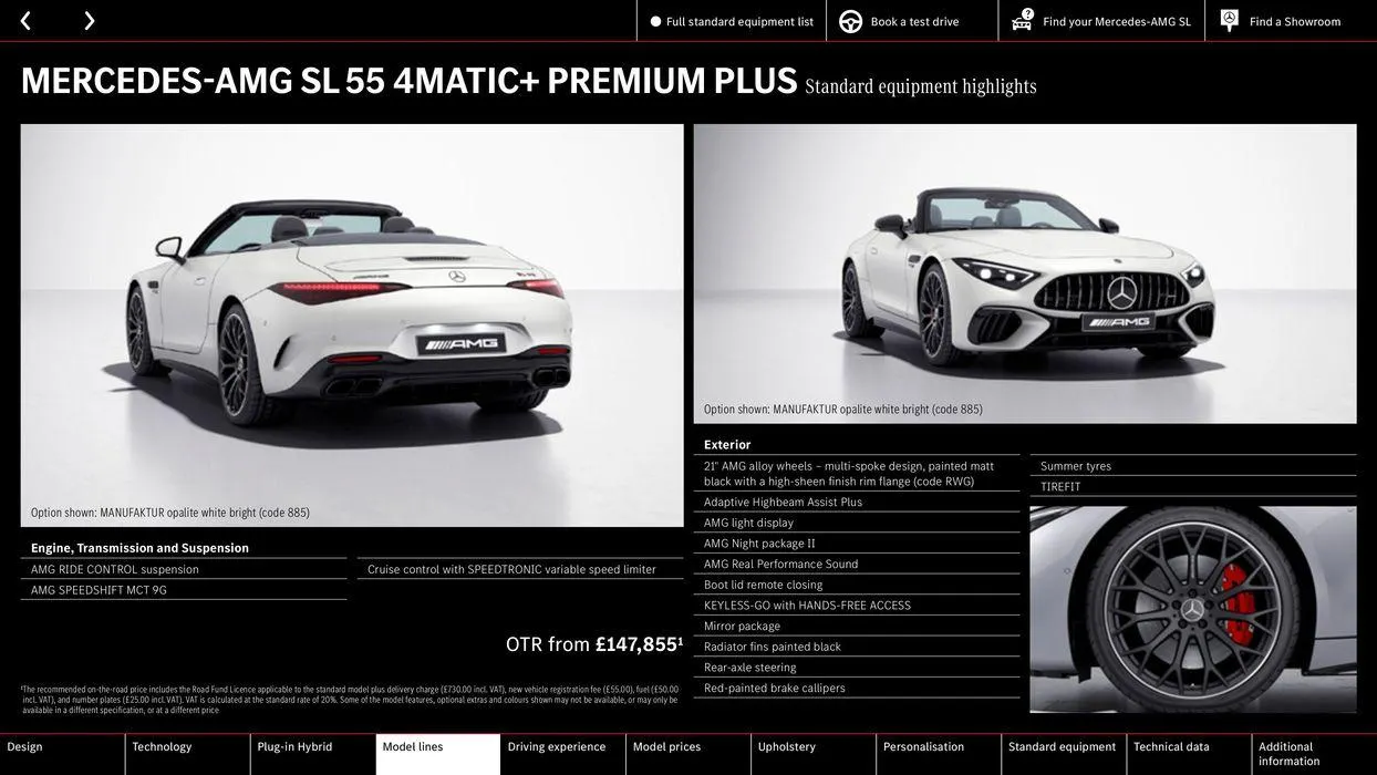 Mercedes-AMG SL from 10 August to 10 August 2025 - Catalogue Page 29