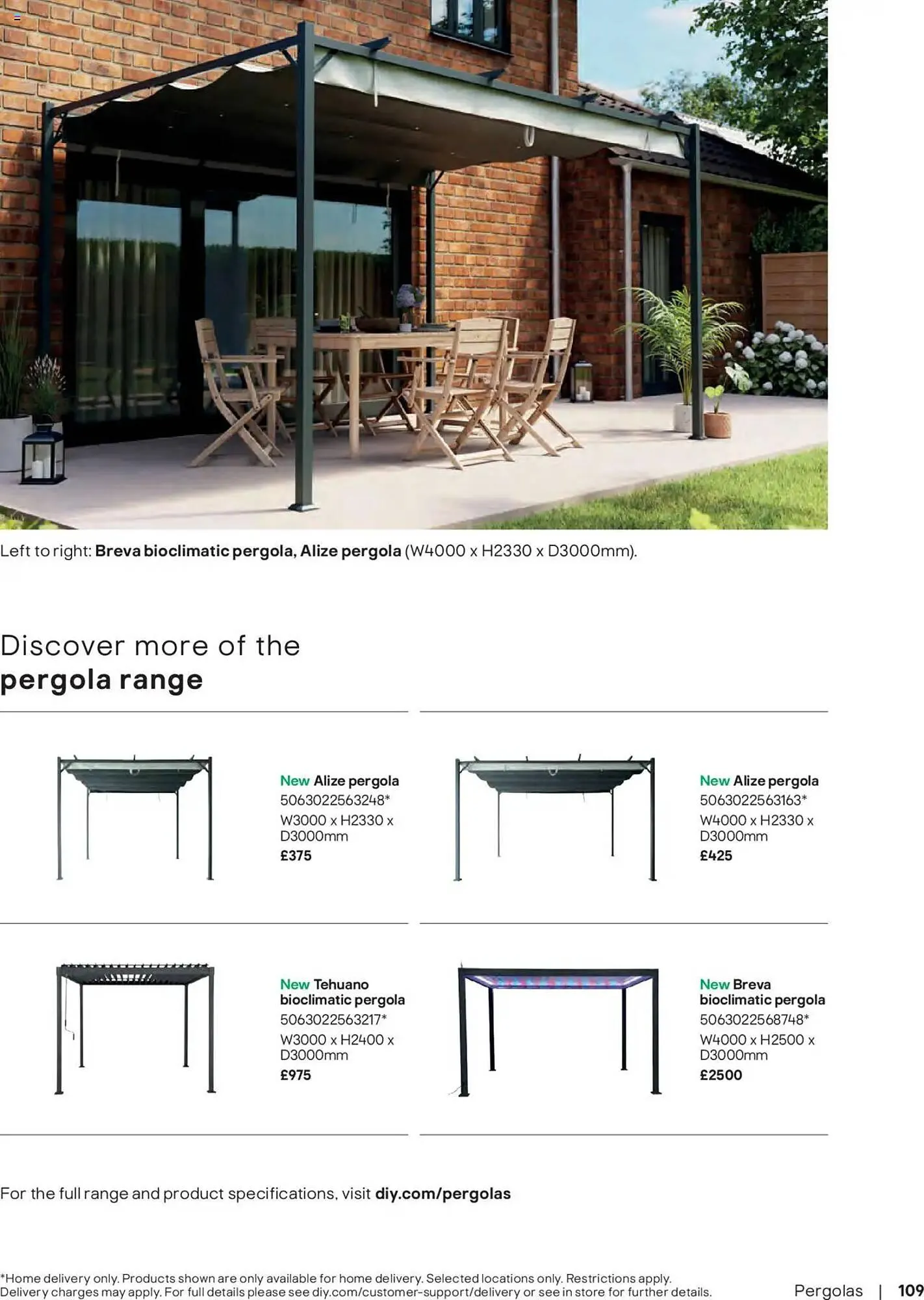 B&Q leaflet from 14 March to 30 September 2025 - Catalogue Page 109