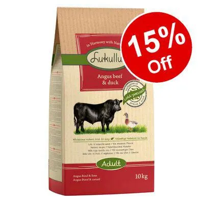 10kg/15kg Lukullus Dry Dog Food - 15% Off!*
