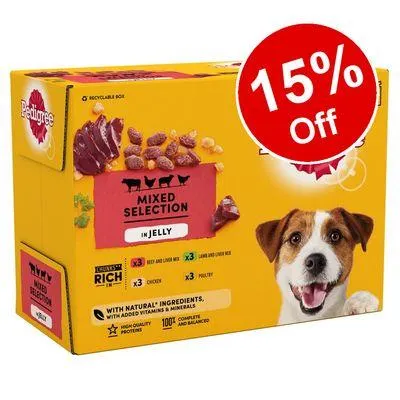 Pedigree Wet Dog Food – 15% Off!*