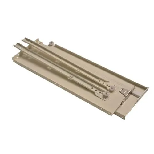 Wickes Metal Drawer System Cream - 450 x 150mm Pack of 2