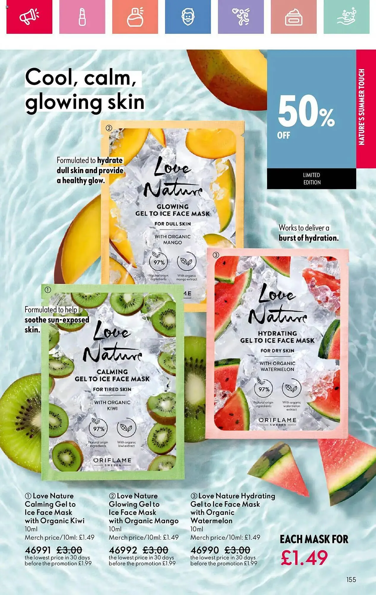 Oriflame leaflet from 19 June to 9 July 2025 - Catalogue Page 155