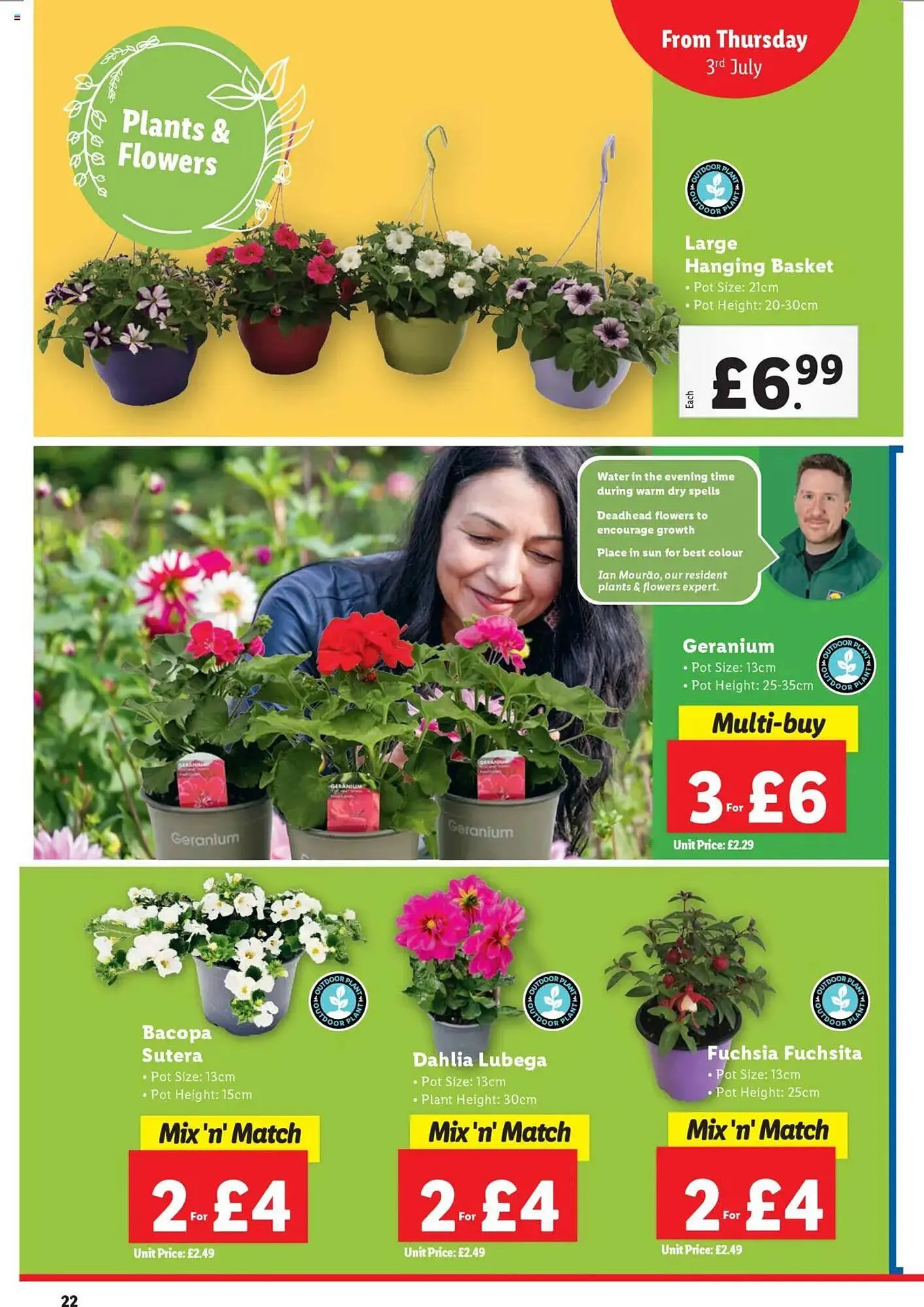 Lidl leaflet from 3 July to 9 July 2025 - Catalogue Page 22