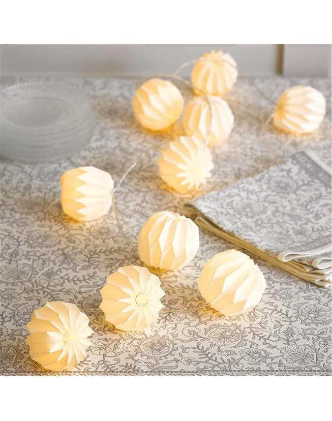 Paper Lantern LED String Lights