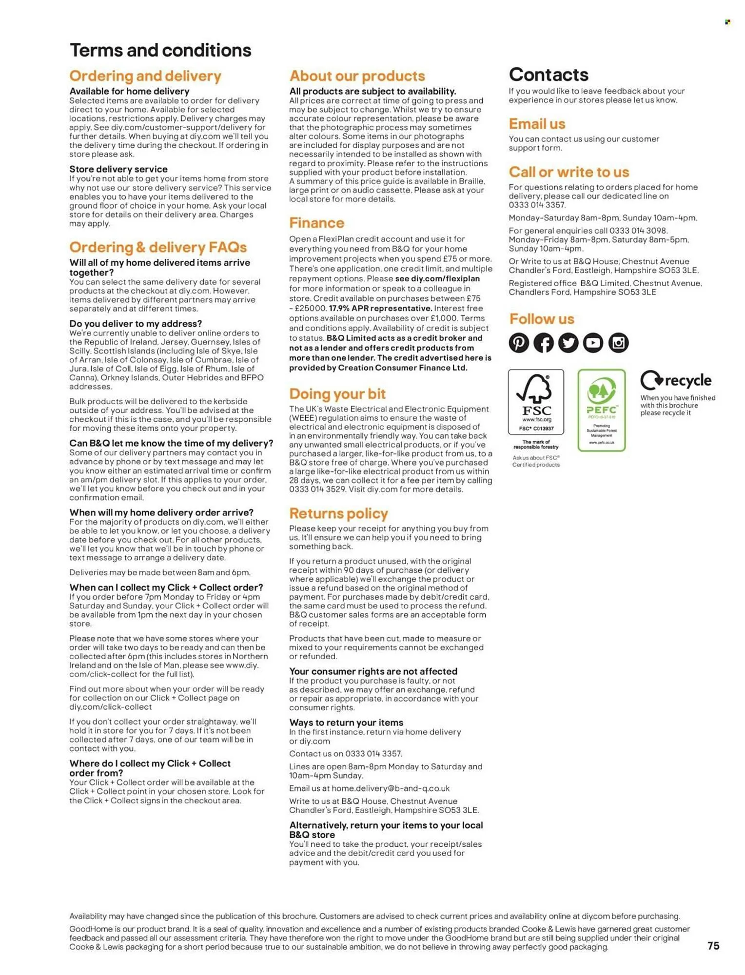 B&Q leaflet from 27 July to 3 August 2025 - Catalogue Page 75