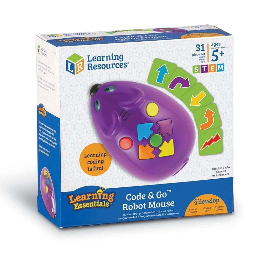 Learning Resources Code and GO Robot Mouse