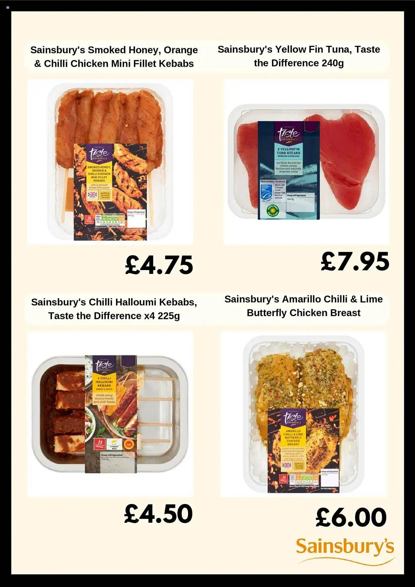 Sainsbury's leaflet from 29 July to 5 August 2025 - Catalogue Page 4