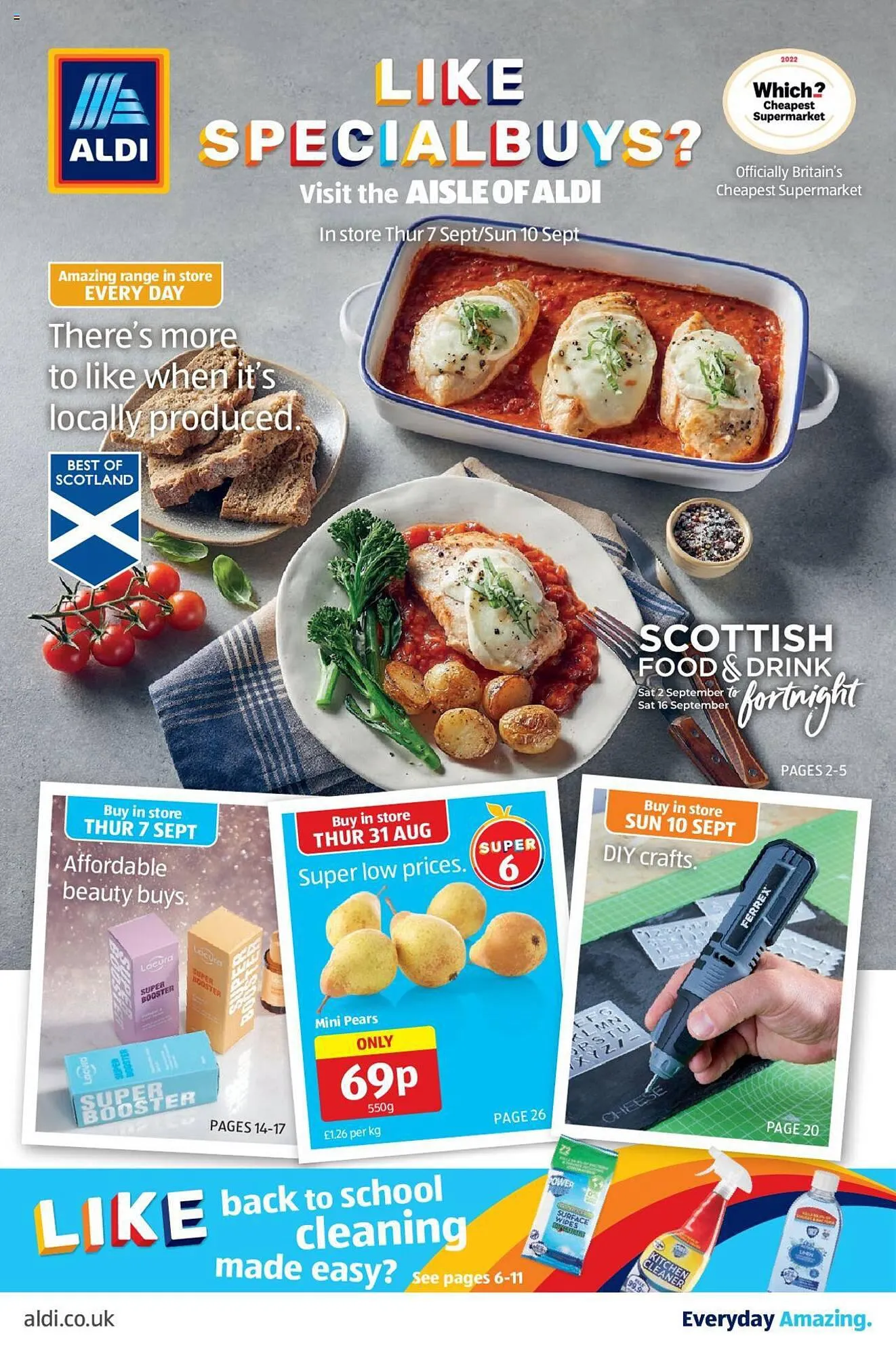 Aldi Weekly Offers from 31 August to 6 September 2023 - Catalogue Page 1