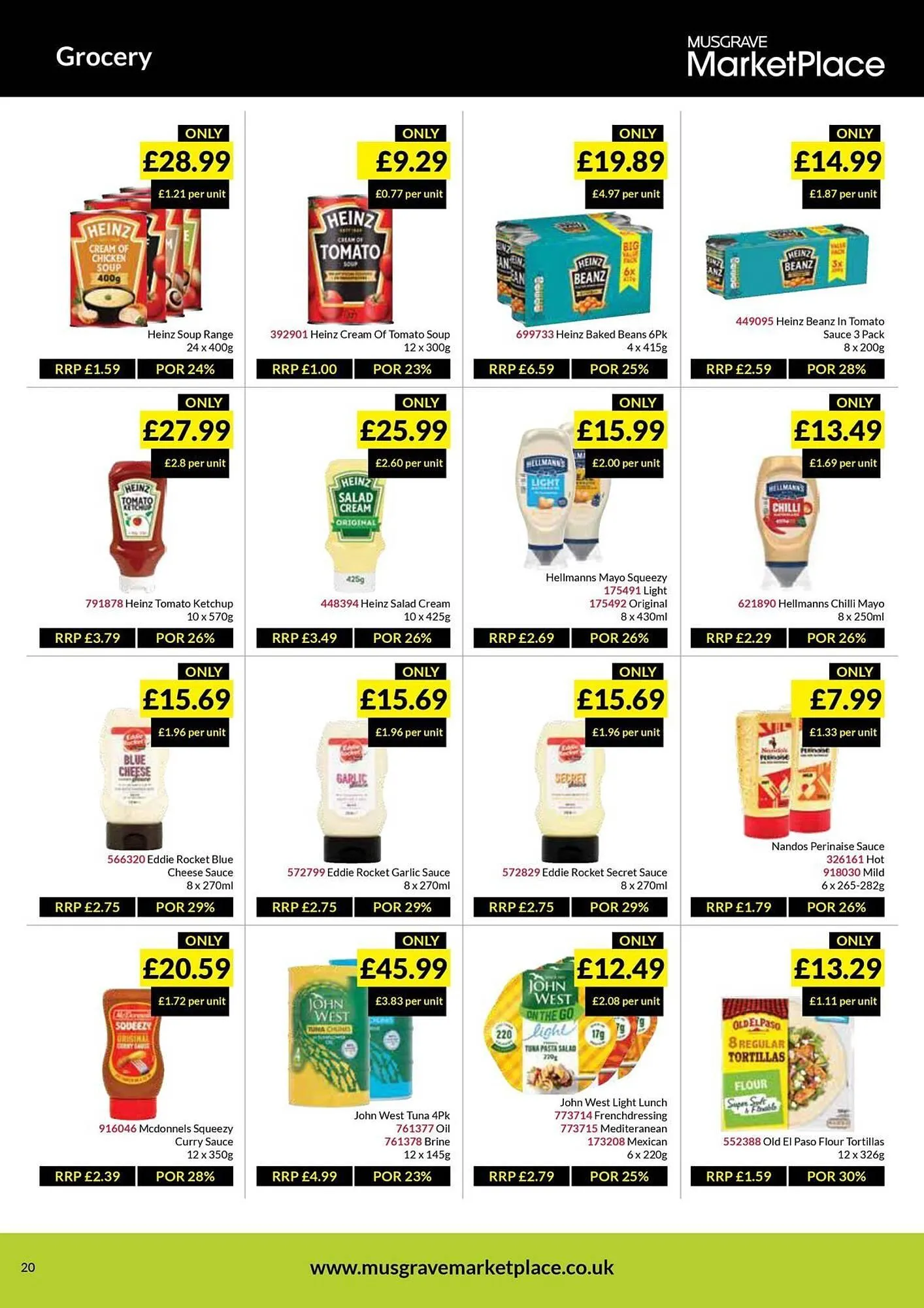 Musgrave MarketPlace leaflet from 23 April to 11 May 2025 - Catalogue Page 20