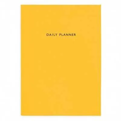 Neon Amber Undated Daily Planner