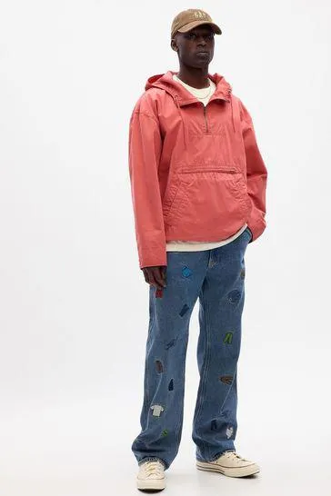 Sean Wotherspoon Washwell Embroidered Denim Carpenter Jeans