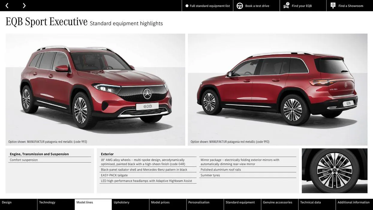 Mercedes Benz New EQB from 10 August to 10 August 2025 - Catalogue Page 16