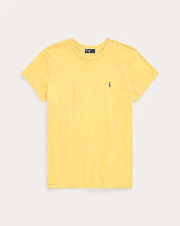 Cotton Jersey Crewneck T-Shirt