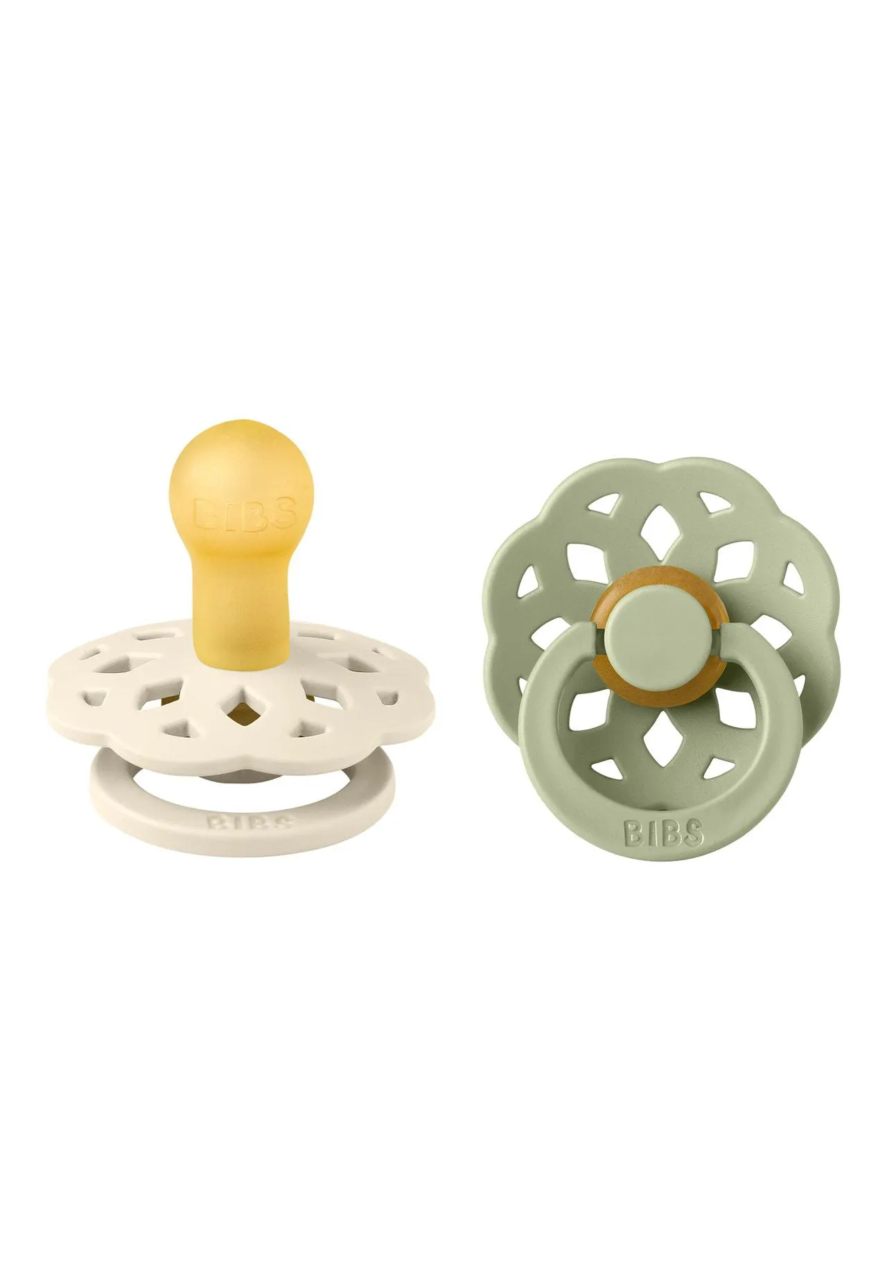 BIBS Boheme Latex pacifier, 2-pack