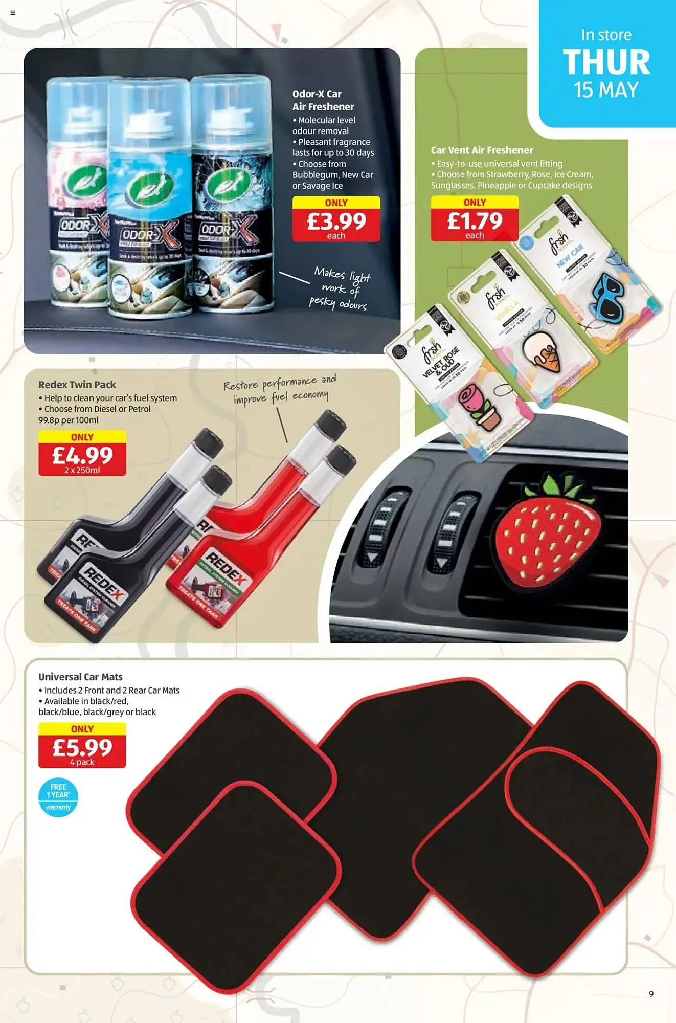 Aldi leaflet from 15 May to 18 May 2025 - Catalogue Page 9