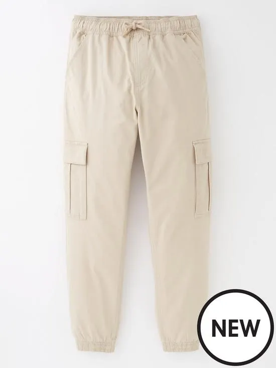 Boys Stone Cargo Trouser